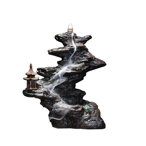 Mountain Stream Incense Burner - Creative Home Decor