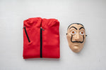 Salvador Dali Movie The House of Paper Halloween Costume & Face Mask