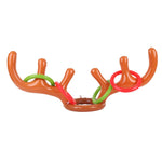 Christmas  Inflatable Reindeer Antler Ring Toss Game