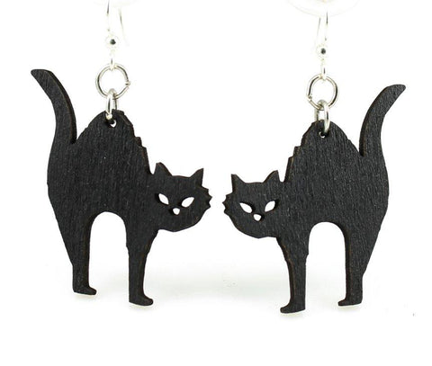 Halloween  Cat Earrings # 1247