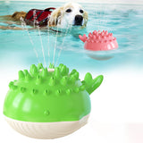 Factory Amazon Hot Summer Electric Water Floating Swimming Pet Bathing Water Spray Dog Toy