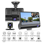 Full HD Front Rear & Interior Three Lens Car Dashboard Camera_4