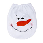 Christmas Decorations for Home Santa Claus Toilet Lid Cover