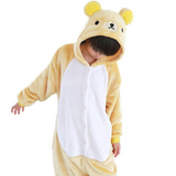 Children Kigurumi Unicorn Pajamas Animal Sleepwear Winter