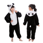 Children Kigurumi Unicorn Pajamas Animal Sleepwear Winter