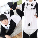 Children Kigurumi Unicorn Pajamas Animal Sleepwear Winter