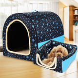 Print Stars Kennel Mat For Pet Puppy Top Quality Foldable