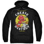 Hot Stuff/local Devils-adult Pull-over Hoodie-black