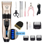 Rechargeable Professional Hair Clipper (Pet/Cat/Dog/Rabbit) Hair Trimmer Dog Hair Clipper Grooming Shaver Set Pets Haircut Tool