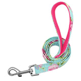 Dog Collar  Nylon Puppy Cat Dog Tag Collar Leash Pet Nameplate ID Collars Adjustable For Medium Large Dogs