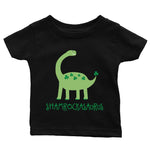 Shamrock Saurus Infant T-Shirt For St Patrick's Day Baby Gift Tee