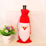 Red Wine Bottle Bags Christmas