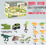 Dinosaur Set Railway Toy Car