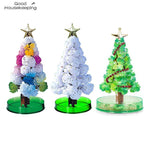 3 Types 14cm Magic Growing Christmas Tree DIY Fun Xmas Gift Toy