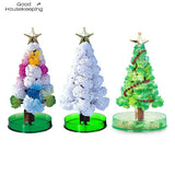 3 Types 14cm Magic Growing Christmas Tree DIY Fun Xmas Gift Toy