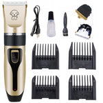 Rechargeable Professional Hair Clipper (Pet/Cat/Dog/Rabbit) Hair Trimmer Dog Hair Clipper Grooming Shaver Set Pets Haircut Tool