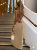 Backless Dress