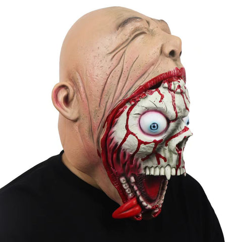 Halloween Horror Alien Demon Mask Big Mouth Zombie