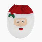 Christmas Decorations for Home Santa Claus Toilet Lid Cover