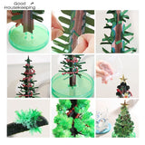 3 Types 14cm Magic Growing Christmas Tree DIY Fun Xmas Gift Toy