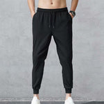 Men Trousers Adjustable Ankle-tied