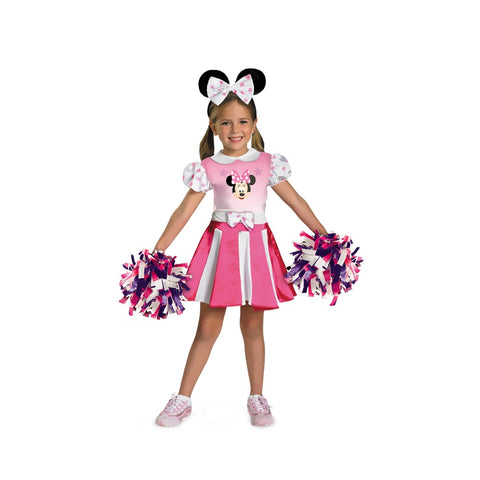 Disguise, Inc  Halloween Costume Minnie mouse cheerleader 4-6