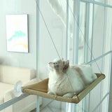 Cat Hammock Pet Hanging Sleeping Beds Cat Resting Seat Perch Window Hammock Mount Pet Comfortable Cat Pet Bed Bearing 20kg