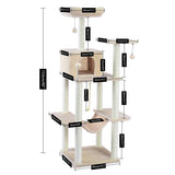 Cat Tree Furniture Tower Climb Activity Tree Scratcher Play House Kitty Tower Furniture Pet Play House