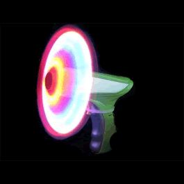 LED Spinning Pinwheel Gun
