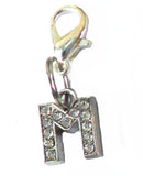 A-Z Crystal Letter Pet Charms