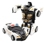 One-key Deformation Car Toys Automatic Transform Robot Plastic Model Car Funny Diecasts Toy Boys Amazing Gifts Kid Toy