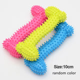 1PCS Pet Toys for Small Dogs Rubber Resistance To Bite Dog Toy Teeth Cleaning Chew Training Toys Pet Supplies Puppy Dogs Cats