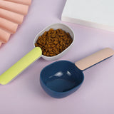 Mutli-function Portable Pet Cat Dog Food Shovel Scoop Feeding Spoon with Sealing Bag Clip Pet Feeders Pet Puppy Kitten Supplies