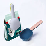 Mutli-function Portable Pet Cat Dog Food Shovel Scoop Feeding Spoon with Sealing Bag Clip Pet Feeders Pet Puppy Kitten Supplies