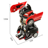 One-key Deformation Car Toys Automatic Transform Robot Plastic Model Car Funny Diecasts Toy Boys Amazing Gifts Kid Toy