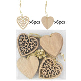 Holiday Tree Wooden Pendants