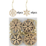 Holiday Tree Wooden Pendants