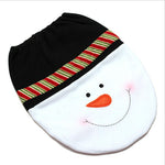 Christmas Decorations for Home Santa Claus Toilet Lid Cover