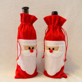 Red Wine Bottle Bags Christmas