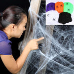 Spider Web Horror Halloween Decoration For Bar Haunted House