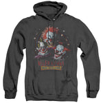 Killer Klowns From Outer Space/killer Klowns-adult Heather Hoodie-black