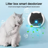 Cat Odor Purifier Pet Litter Box Deodorizer Toilet Air Cleaner