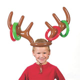 Christmas  Inflatable Reindeer Antler Ring Toss Game