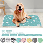 Absorbent Environment Protect Diaper Mat Waterproof Washable Reusable Training Pad Dog Car Seat Cover Dog Pet Diaper Mat