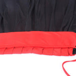 Vampire Cloak Cape Stand-up Collar Cap Red Black Reversible