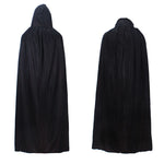 Vampire Cloak Cape Stand-up Collar Cap Red Black Reversible