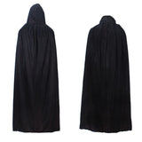 Vampire Cloak Cape Stand-up Collar Cap Red Black Reversible