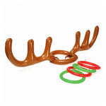 Christmas  Inflatable Reindeer Antler Ring Toss Game