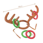 Christmas  Inflatable Reindeer Antler Ring Toss Game