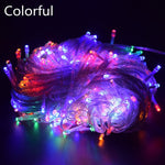 holiday Led christmas lights outdoor 100M 50M 30M 20M 10M led string lights decoration for party holiday wedding Garland